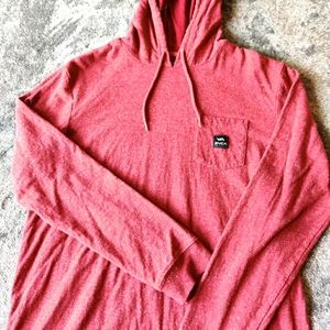 Long sleeve hooded shirt